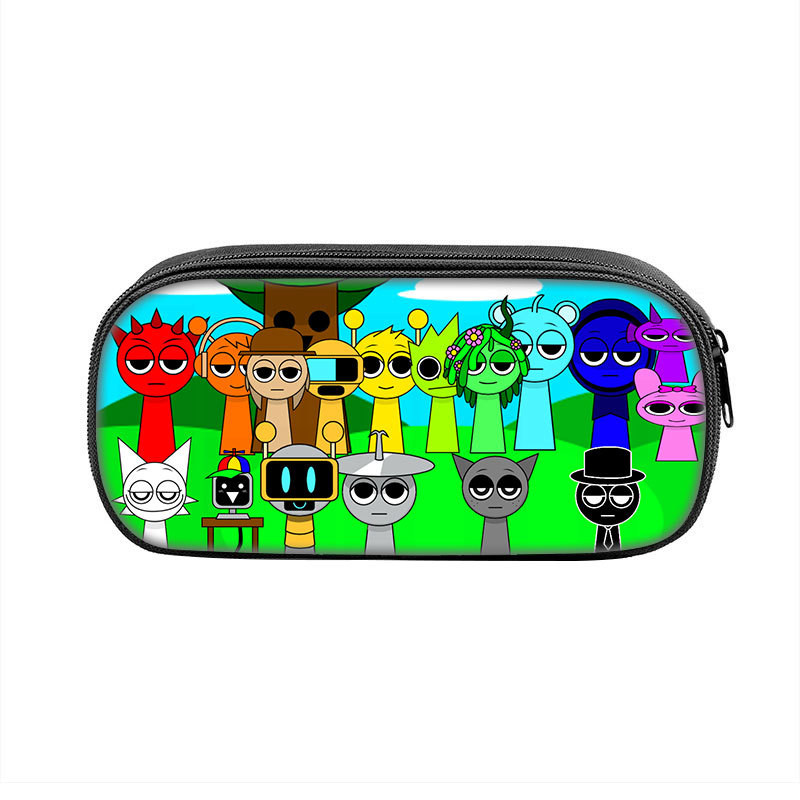 

Print Music Children Pencil Case Pen Bag Box i Rhythm Games for Primary and Secondary School Students 2TAX