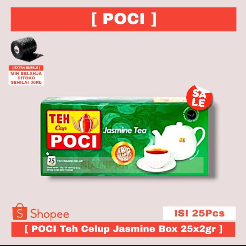 

POCI TEH CELUP JASMINE BOX 25X2g
