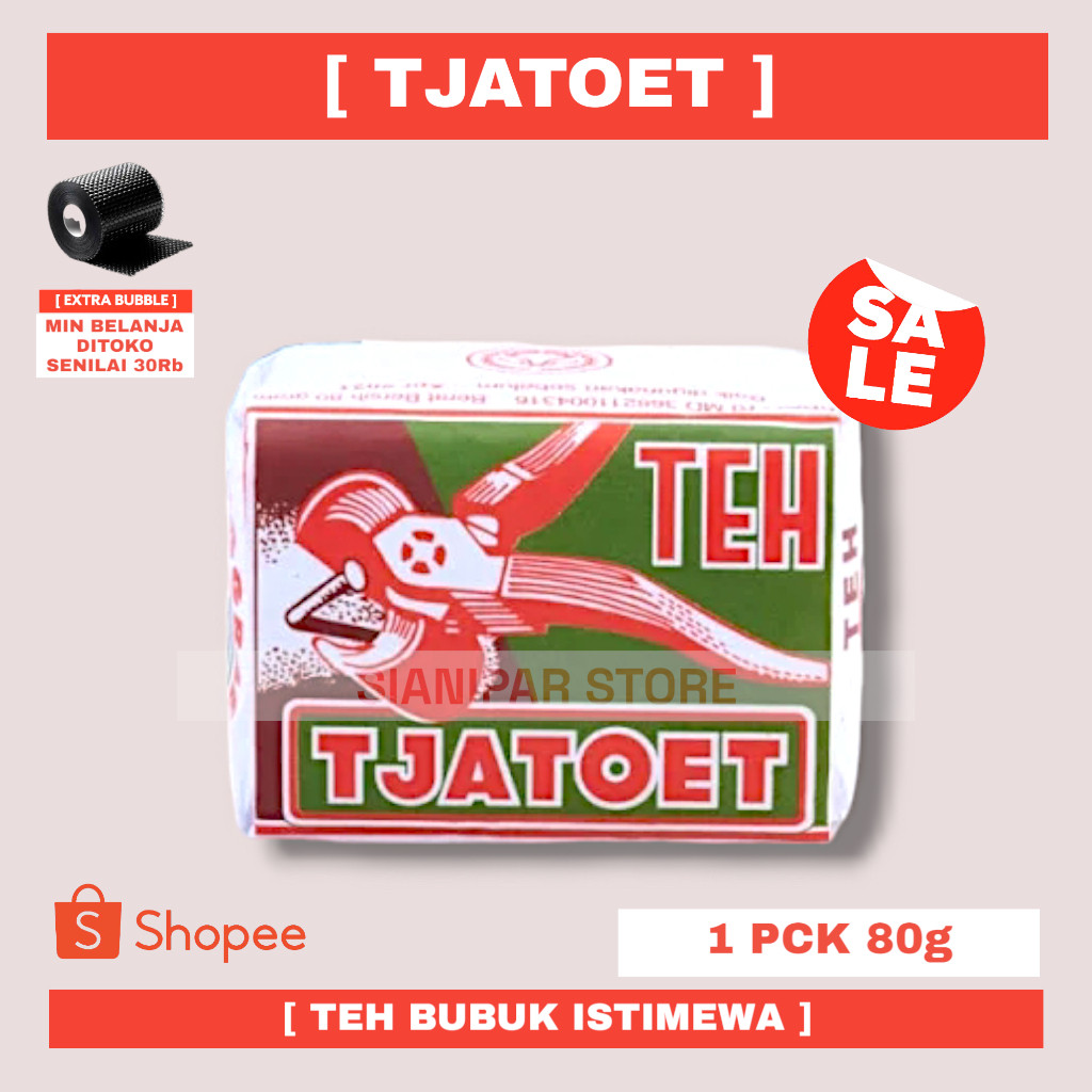 

TJATOET TEH BUBUK ISTIMEWA PCK 80g