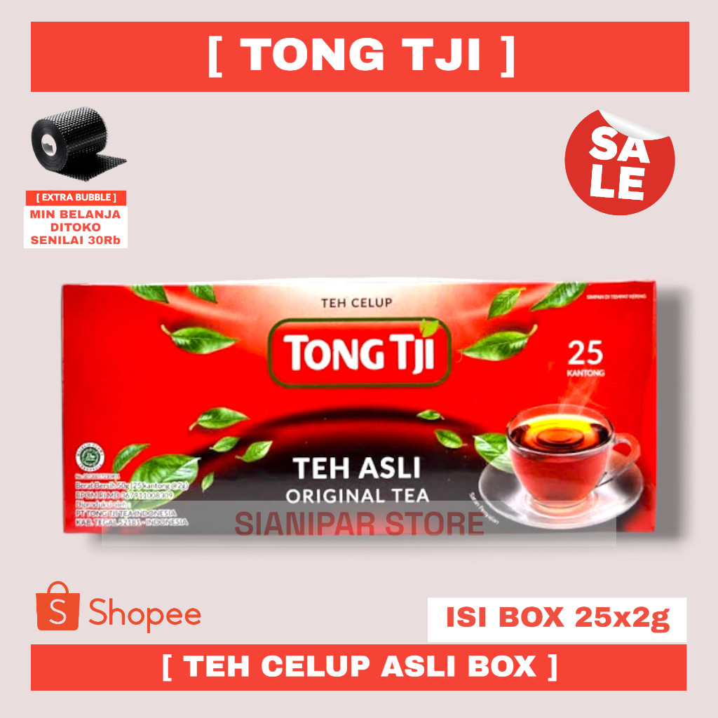 

TONG TJI TEH CELUP ASLI BOX 25x2g