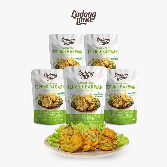 

Murah Ladang Lima - 5Pcs Tepung Bakwan 200Gr