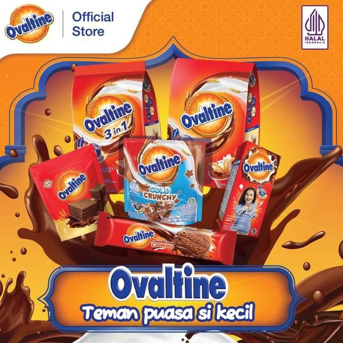 

Grosir Ovaltine 3In1 Susu Bubuk Coklat Stik 33Gx18S X 2 Bag
