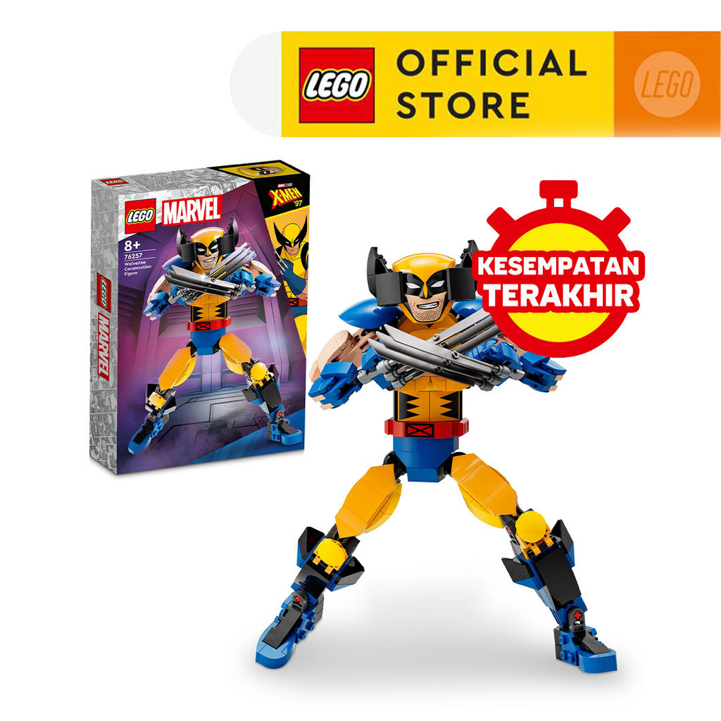 LEGO Super Heroes Marvel 76257 Wolverine Construction Figure Building Toy Set (327 Pieces) Super Her