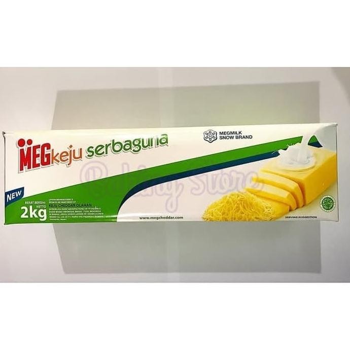 

Sale Keju Meg Cheddar Hijau Serbaguna 8X2Kg - Gosend Only!!!