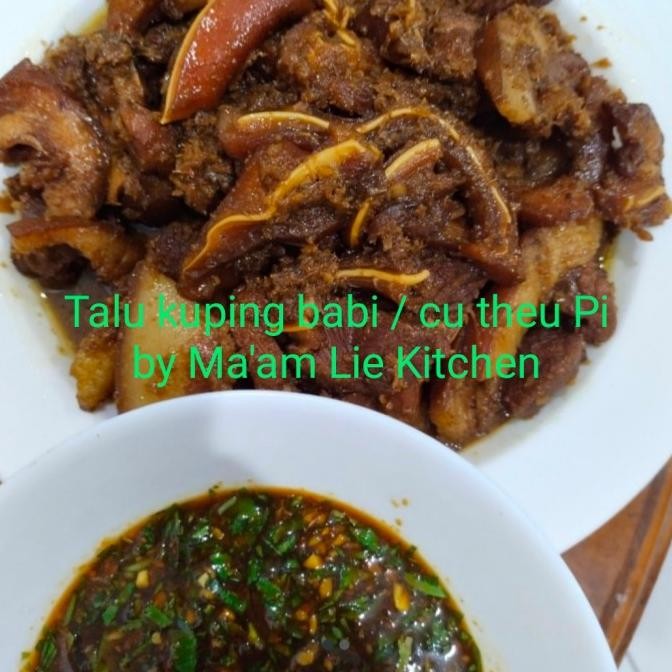 

Grosir Kuping Babi Masak Kecap / Talu Cu Theu Pi Khas Kalimantan