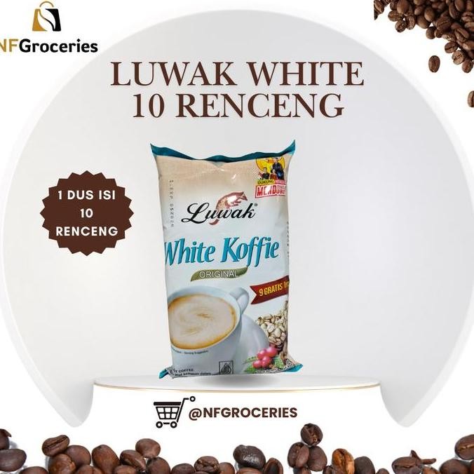 

Grosir Nfg 4.4 Payday] 1 Dus Kopi Luwak Putih Isi 10 Renceng