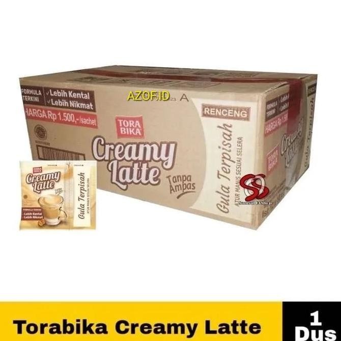 

Sale 1 Karton Torabika Creamy Latte 120 Sachet