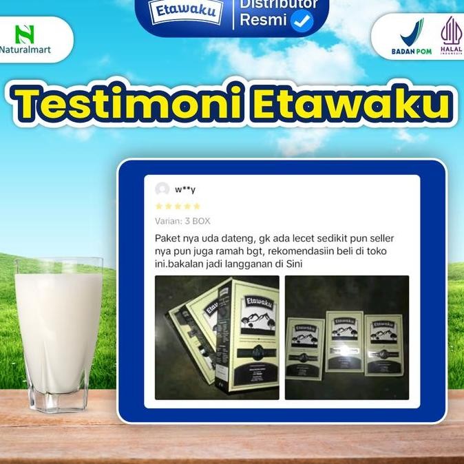 

Promo 5 Box Susu Etawaku - Minuman Susu Kambing Bubuk Bpom & Halal Mui - Rendah Gula