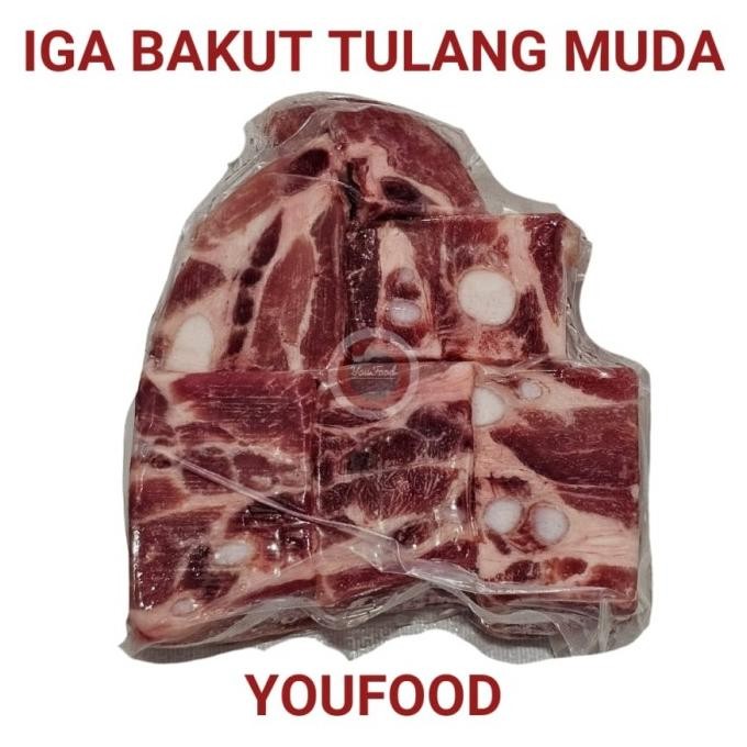 

Murah Iga Babi Murni - Bakut Potong Kecil - Pork Spare Rib Cut