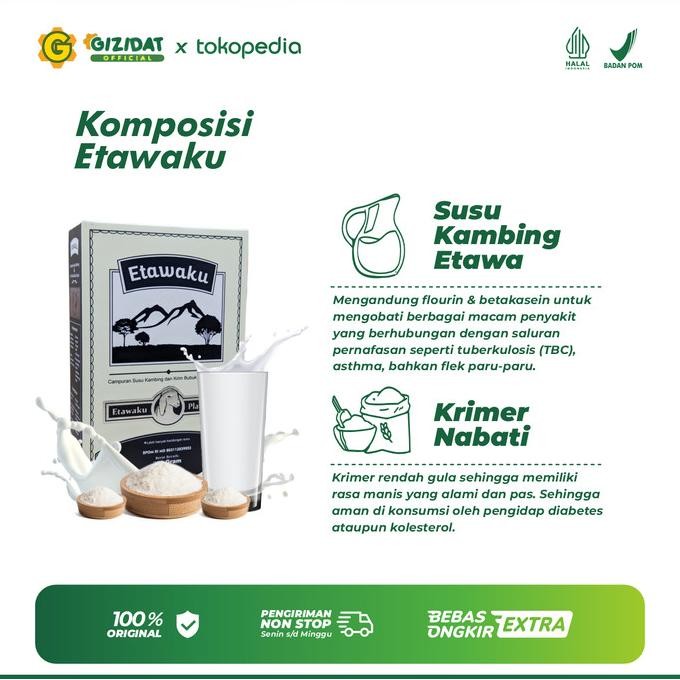 

Sale Etawaku Platinum 3 Box Susu Kambing Etawa Murni Suplemen Alami Untuk Menjaga Paru-Paru Tulang Dan Daya Tahan Tubuh