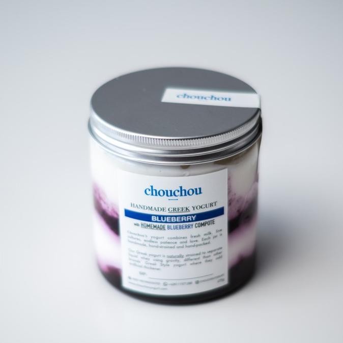 

Sale [Kirim Luar Jabodetabek] Chouchou Greek Yogurt Blueberry (475 Grams)
