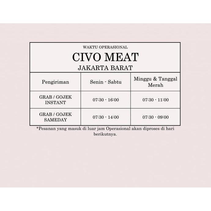 

Promo Daging Babi Tenderloin / Has Dalam 1Kg