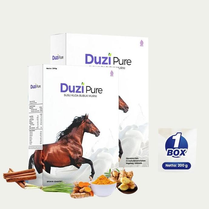 

Sale Susu Bubuk Kuda Lombok Asli Duzi Pure 200Gr