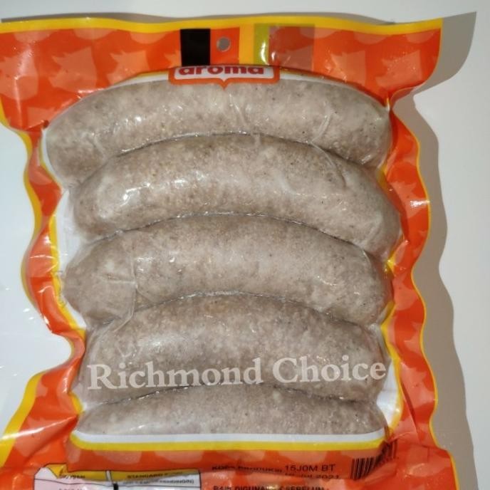 

Sale Pork Bratwurst Aroma / Sosis Babi Aroma 500 Gram