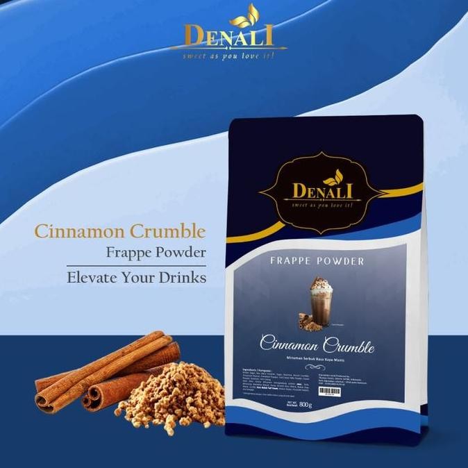 

Sale Bubuk Denali Cinnamon Crumble | Powder 800 Gr