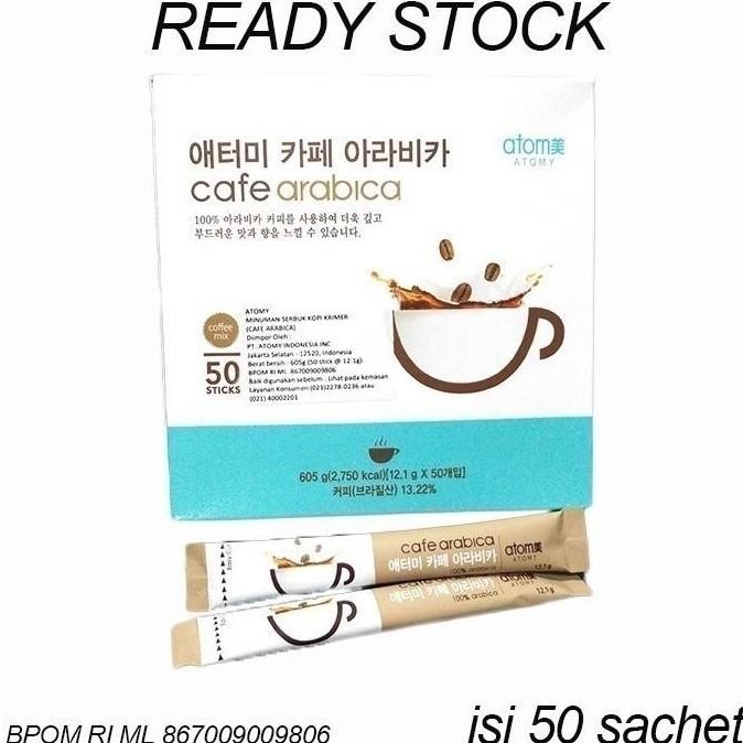

Sale Atomy Cafe Arabica 50 Sachet | Kopi | Kopi Arabika
