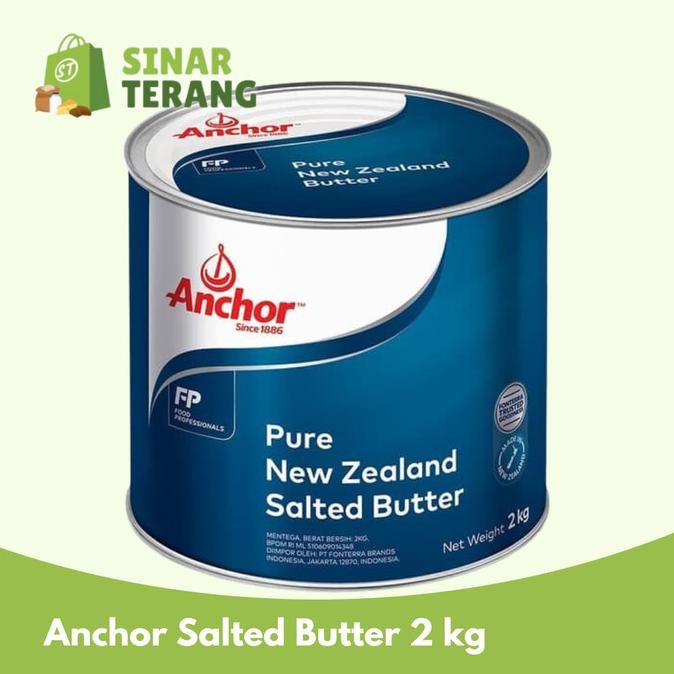 

Murah Anchor Salted Butter 2Kg - Mentega Pure Butter Ancor 2 Kg