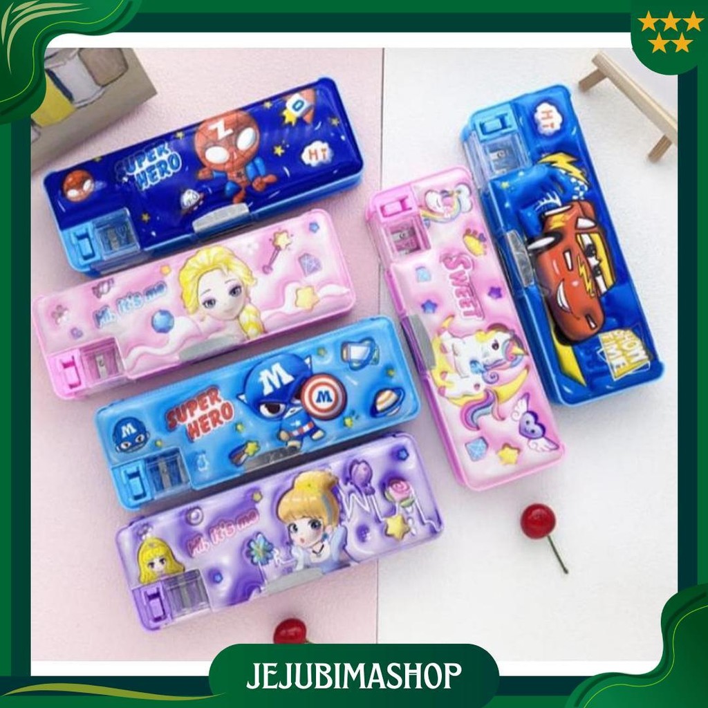 

Tempat Pensil Magnet Serutan Kotak Pensil Gambar Anak Best Seller