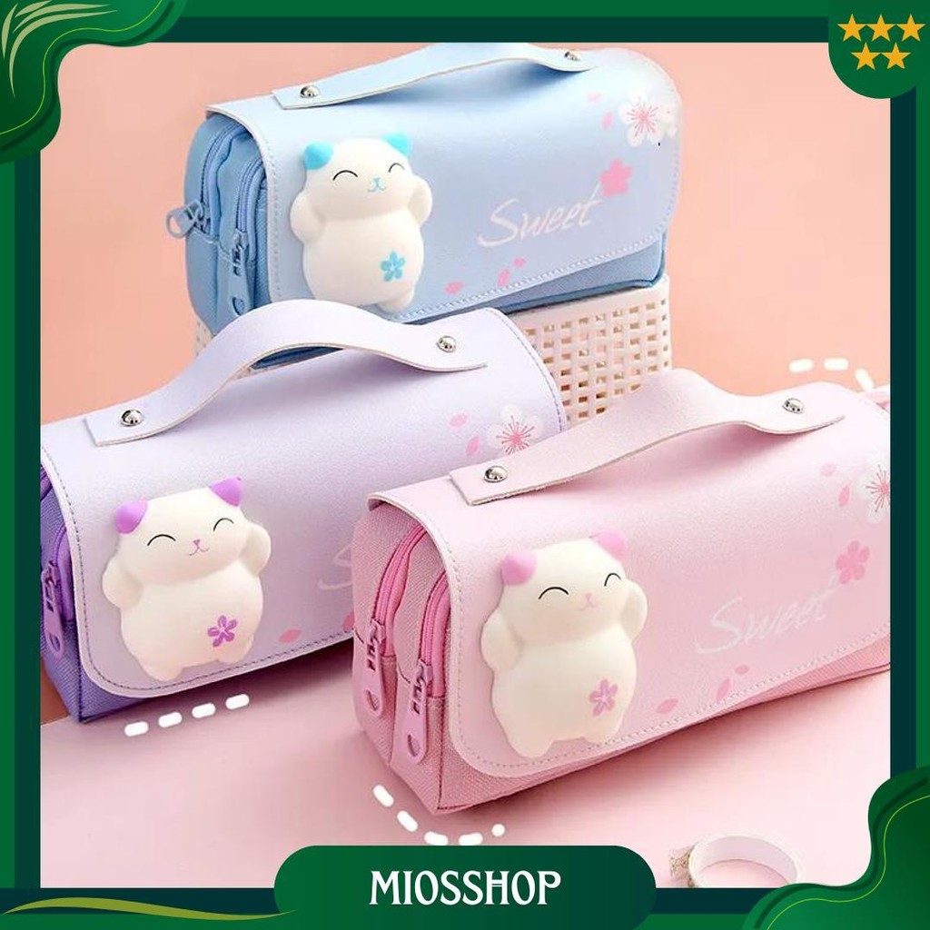 

Kotak Pensil Anak Perempuan Lucu Dekompresi Perempuan Lucu Lembut Lucu Anak-Anak Siswa Sekolah Dasar Berkapasitas Besar Dengan Dekompresi Ori