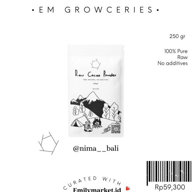 

Grosir Raw Cacao Powder By Nima Bali