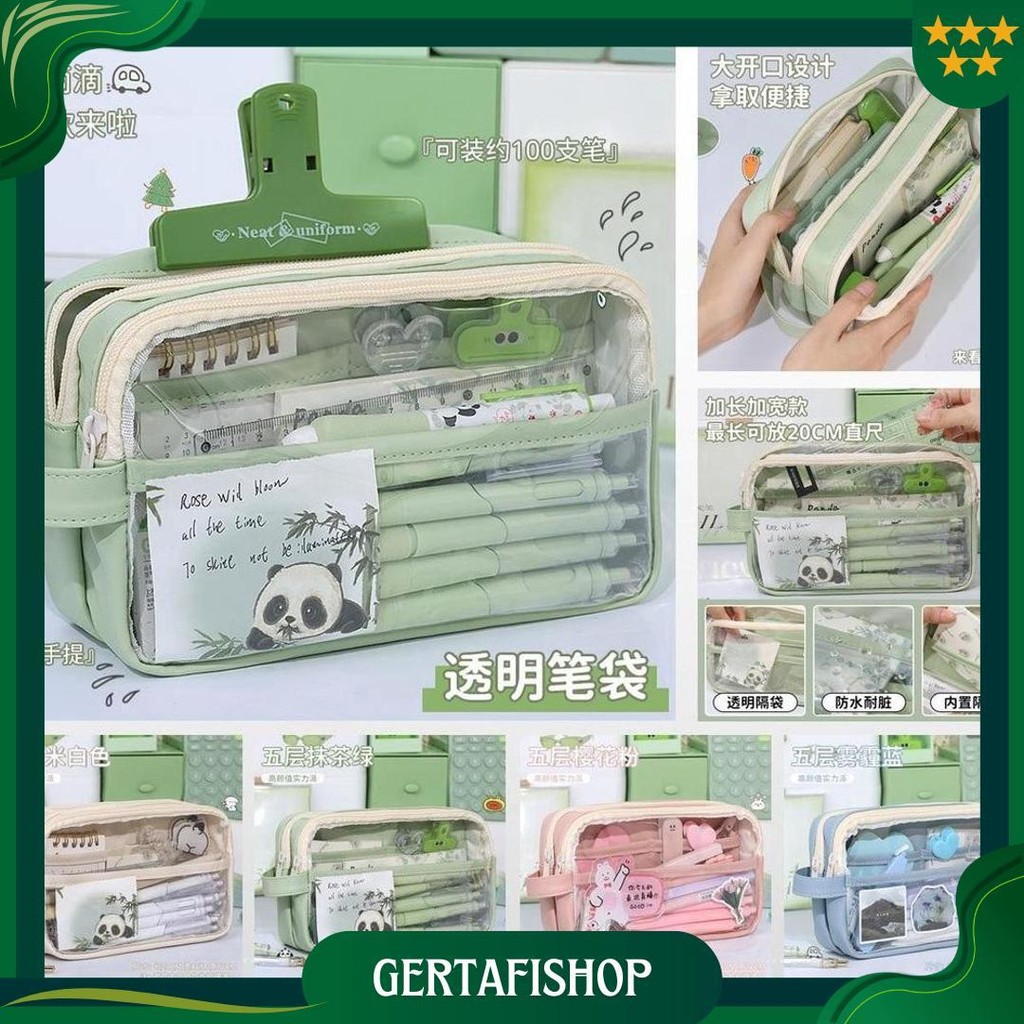 

Kotak Pencil Anak / Kotak Pensil Transparan / Pansilcase / Tempat Peralatan Anak Promo Puncak