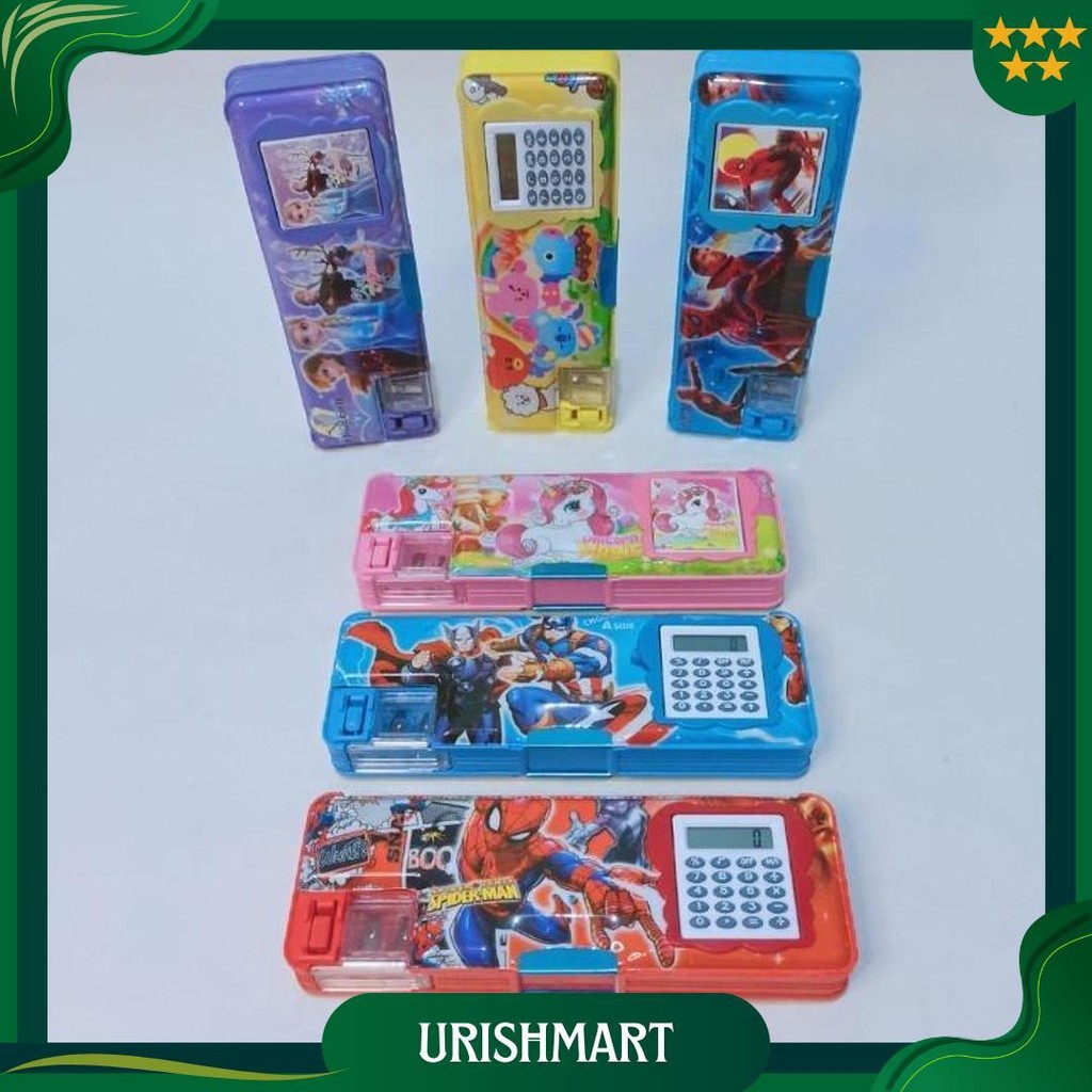 

Kotak Pensil Magnet Kalkulator / Serutan Karakter / Kotak Pensil Magnet / Kalkulator Fancy Karakter Sale