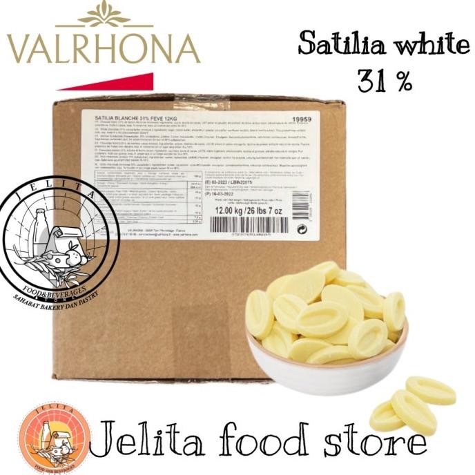 

Sale Valrhona Satilia White 31% - Coklat Putih