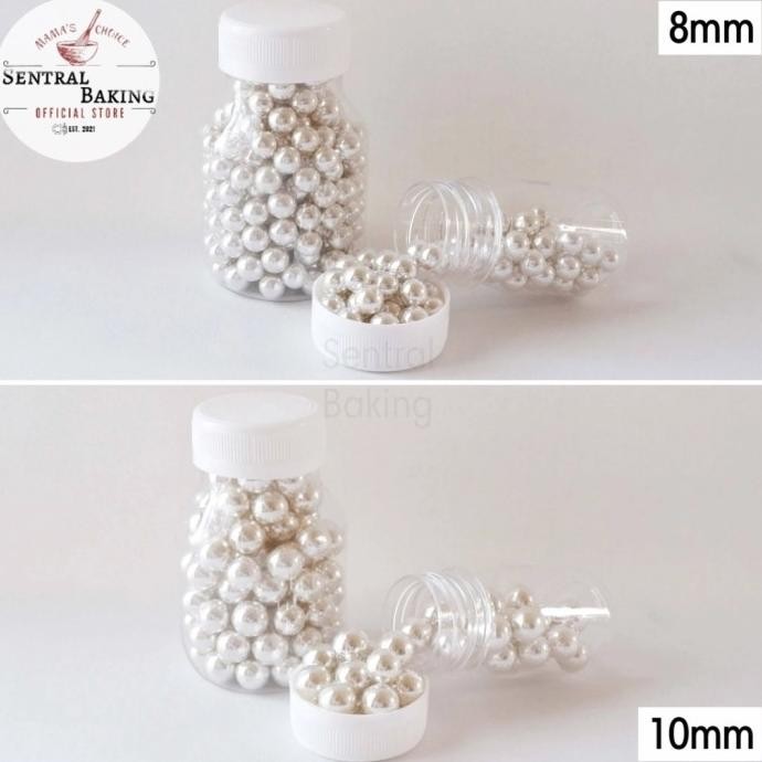 

Promo Sprinkle Kue Mutiara Silver Perak 500Gr (S1) / Springkel Springkle Kue