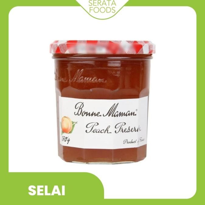 

Selai Bonne Maman Peach Jam 370 gr - Selai Peach