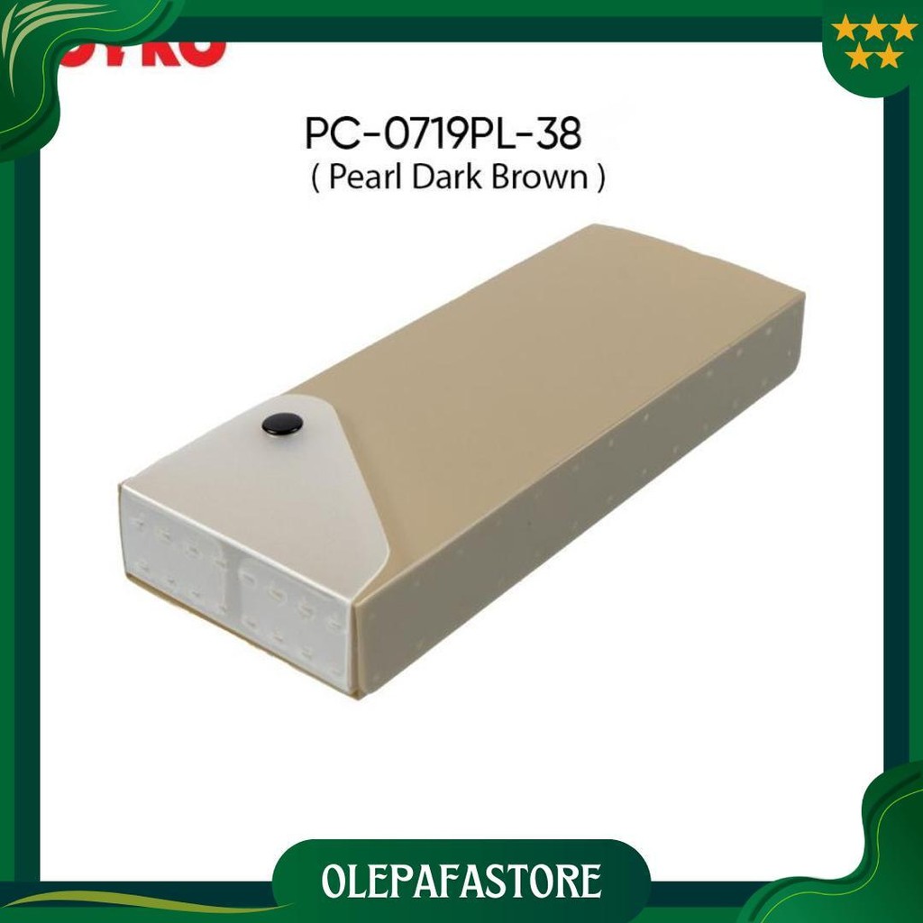 

Joyko Pencil Case Pc-0719Pl-38 / Kotak Tempat Pensil Warna Monochrome Series Promo 4.4