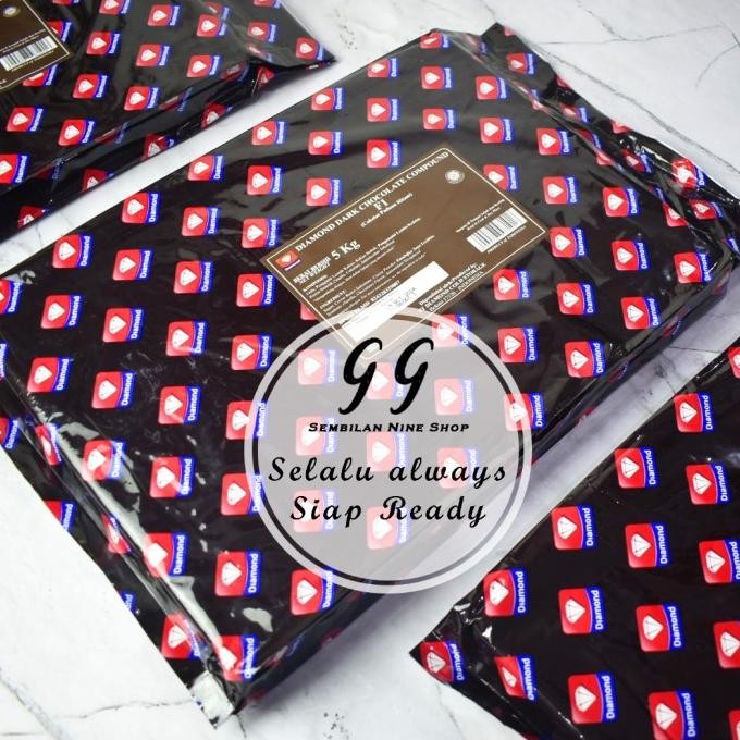 

Promo Diamond Dark Chocolate Compound 5 Kg F1 Cokelat Hitam
