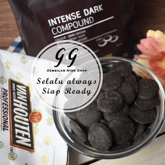 

Grosir Van Houten Dark Coins Compound 1 Kg Professional Chocolate Intense