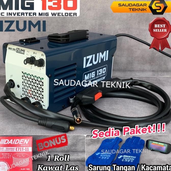 Murah Mesin Las Izumi Mig 130A Inverter Las 4 In 1 Izumi Mig Tig Mma 130 A Las Stainless Steel Gas A