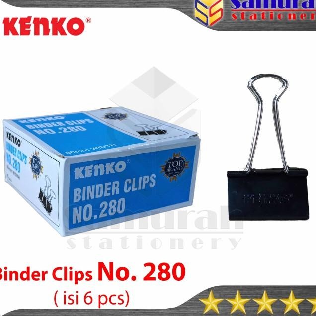 

Binder Clip No 280 Eno Clip Hitam Lip Jepit Erta Bear 60 Mm