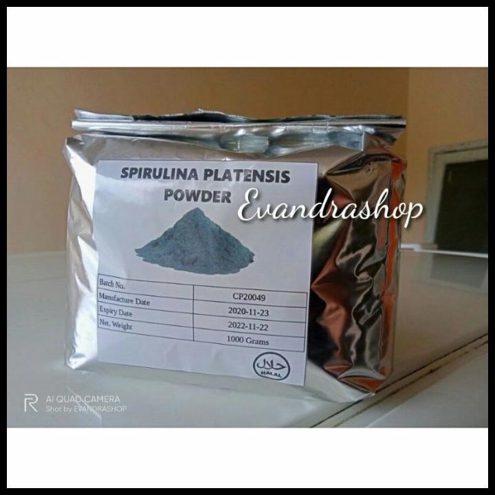 Terlaris Spirulina Powder 1 kg / Spirulina Best Seller
