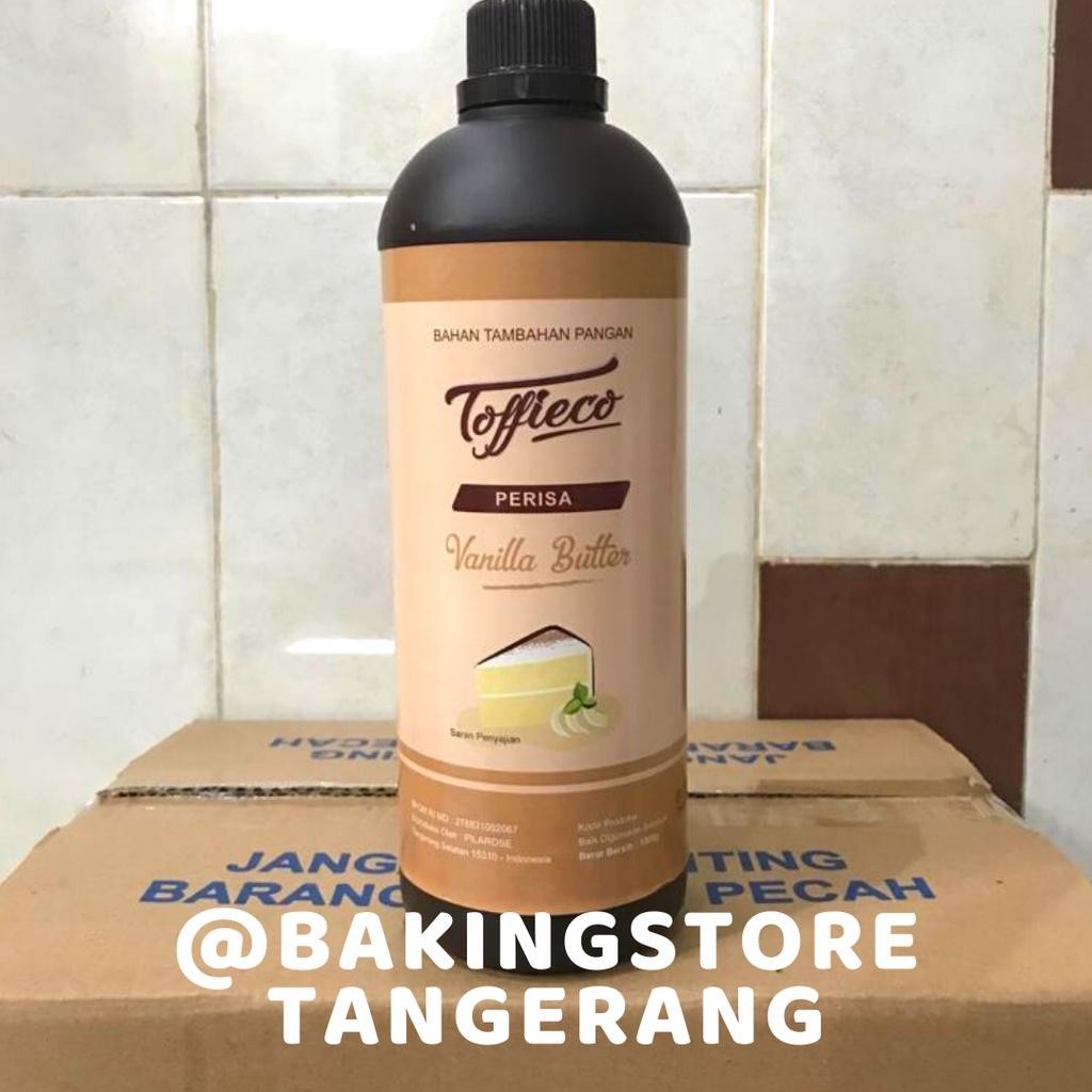 

Toffieco Vanilla Butter Pasta | Perisa Vanilla Butter 1Kg Terlaris Best Quality Asli 100% Original