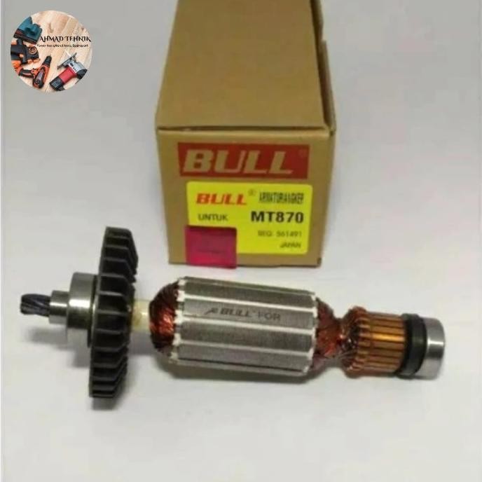 Sale Armature Mt870 Mt871 Angker Armature Mesin Bor Sds Makita Maktec M8701