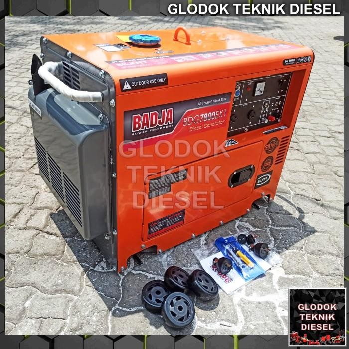 Generator Genset Silent Diesel 5000 W 4500 Watt Solar 7.5 6.5 Kva Ori Original Dan Terpercaya