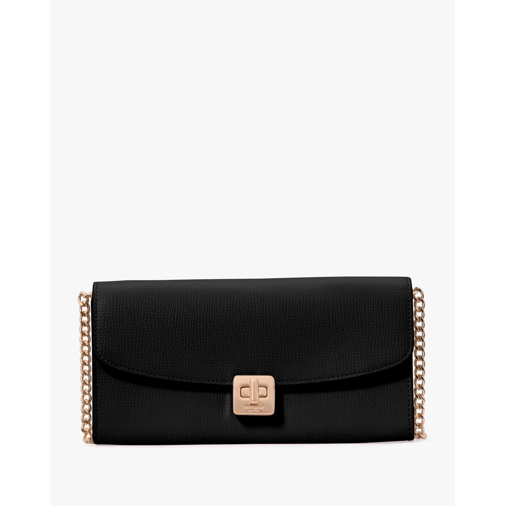 Kate Spade Phoebe Turnlock Wallet On A Chain - Dompet Wanita