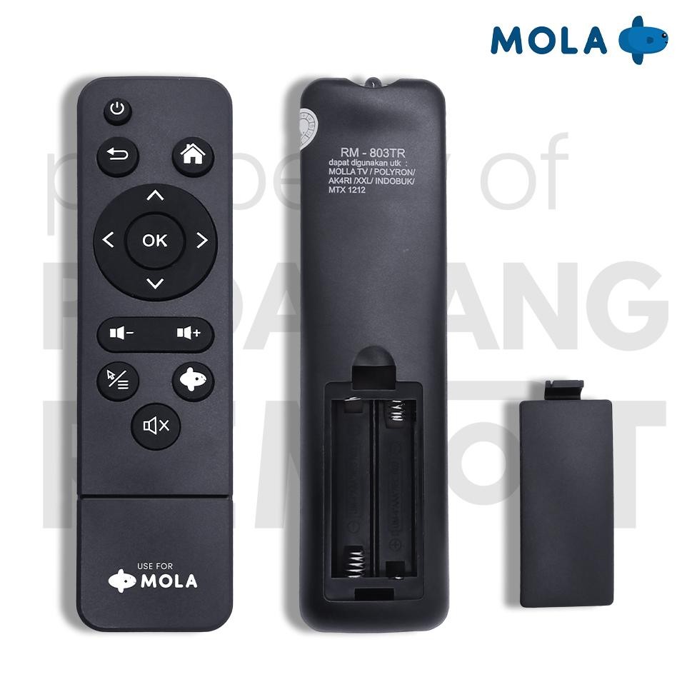 Remot Remote STB Polytron MOLA TV PDB-M11 / Remote Set Top Box Android Box MOLA PDB-M11-ADL