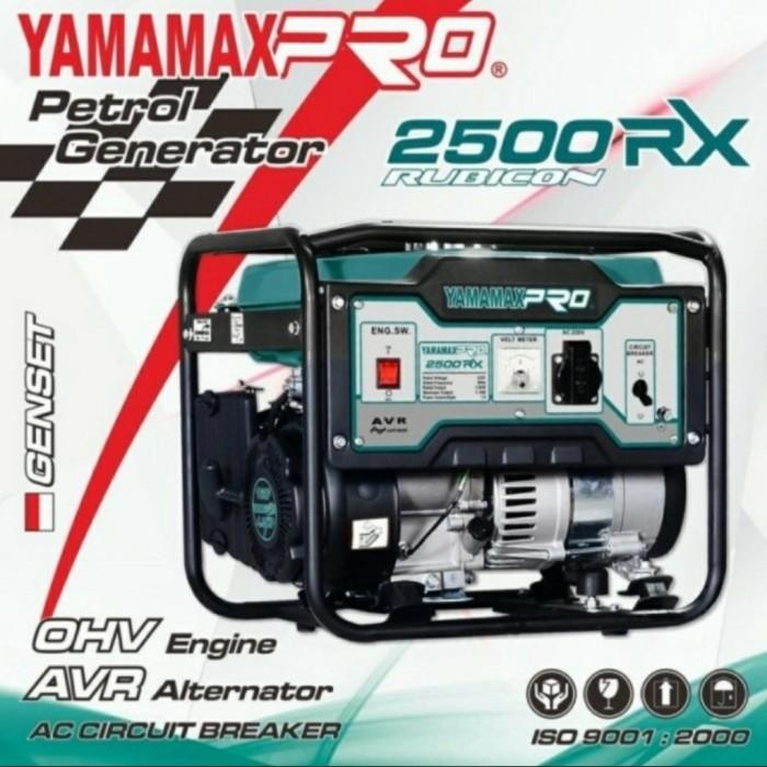 Genset Yamamax Pro 2500 Rx 1100 Watt 2500Rx Yamamax Rubicon Original Dan Terpercaya