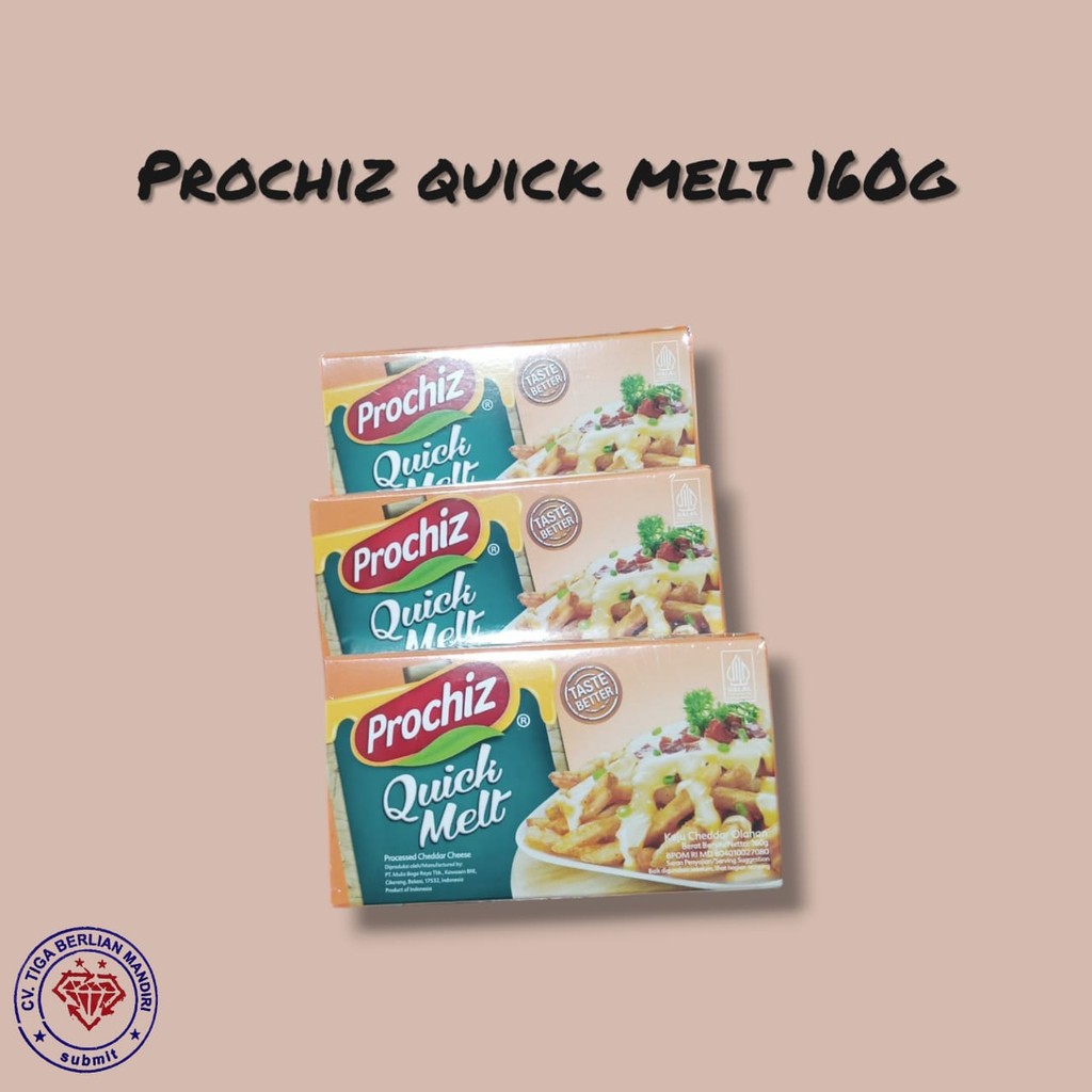 

KEJU PROCHIZ QUICK MELT 160GRM/PCS