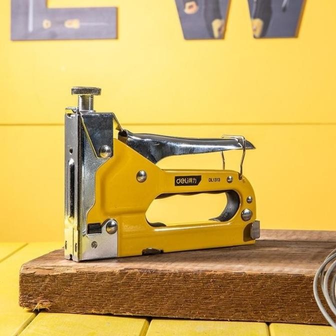 

Deli Staple Gun / Staples Tembak 3 in 1 Chromium Alat Perkakas EDL1313 RESTOCK