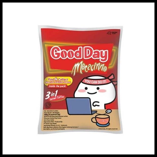 

Good Day Mocacinno Bag 30Sx20Gr Original Best Seller