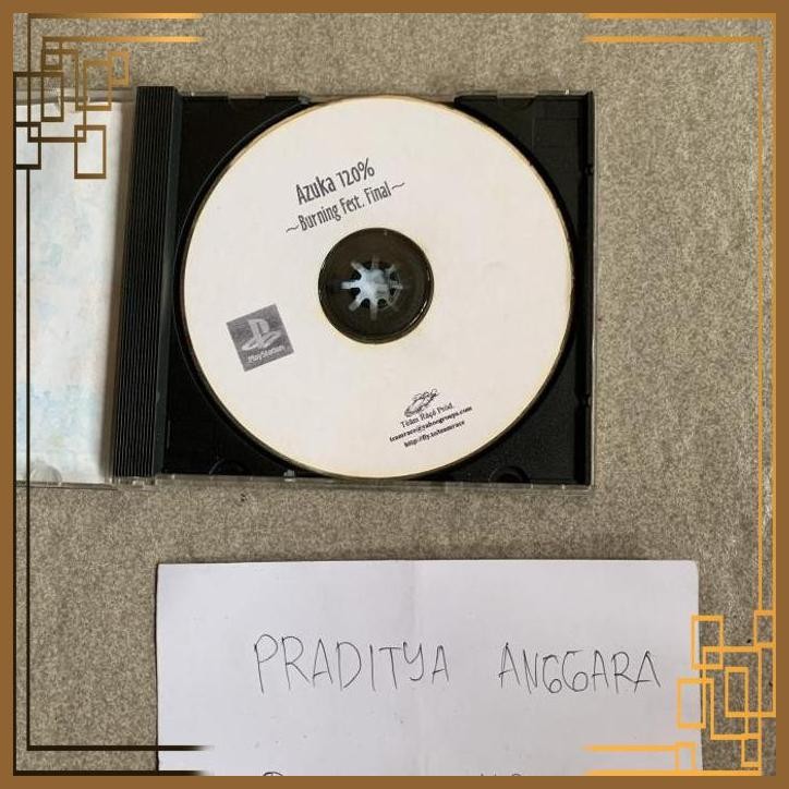 [TPS] KASET PS1 KOPI CDR AZUKA 120% BURNING FEST FINAL