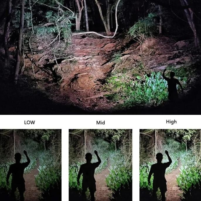 NEW WURKKOS TS10 V2 1400 lumens 130 meters EDC Flashlight Senter