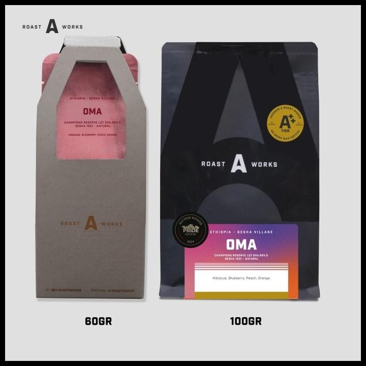 

Ethiopia Gesha Village Oma Champions Reserve Lot Gva Rsv 5 Gesha 1931 Natural (Filter) - A Roastworks - Biji Kopi Original Best Seller