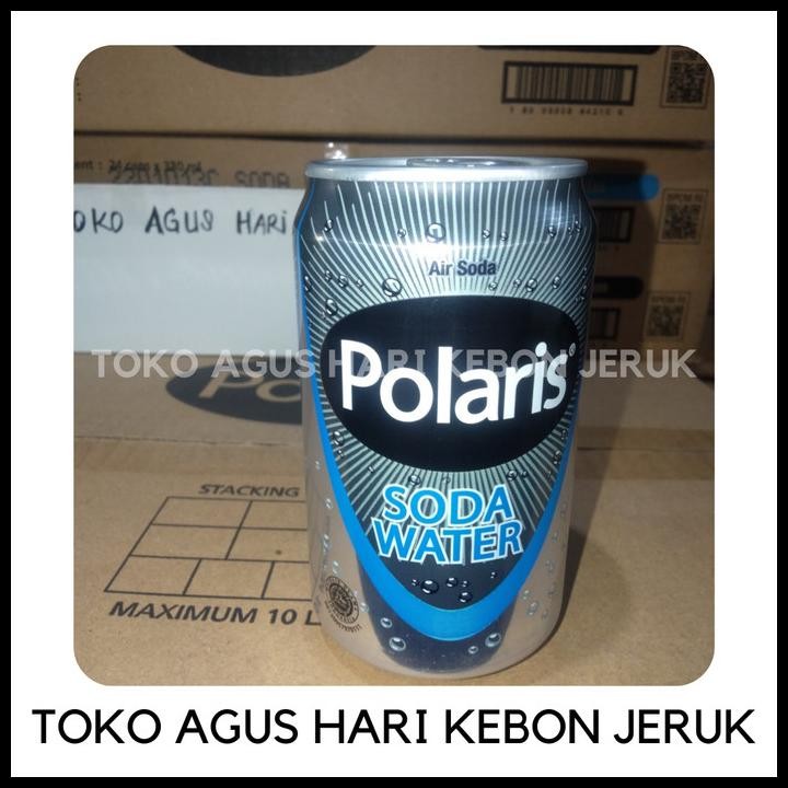 

Polaris Soda Water 330Ml 24 Kaleng Original Best Seller