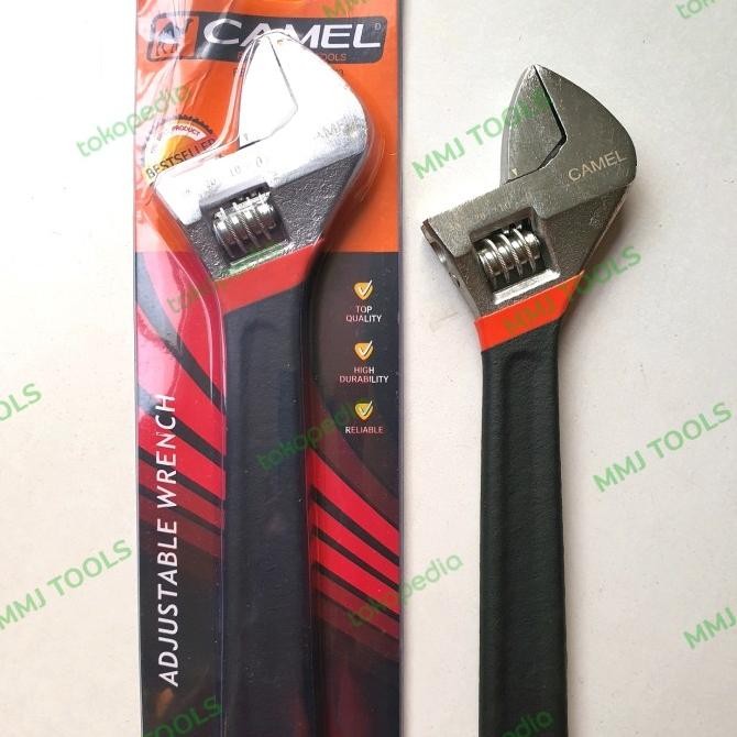 Kunci Inggris CAMEL 12" Adjustable Wrench CAMEL- Kunci Bago CAMEL 12" TERBATAS