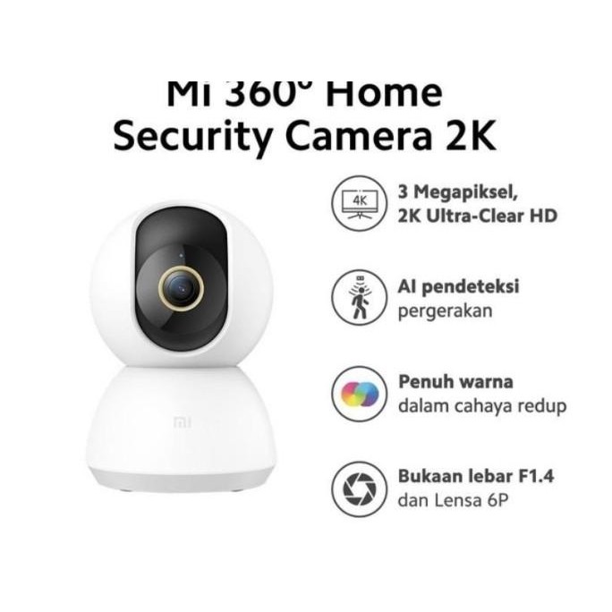 IP Camera Yi Dome U 3MP 1296p Full HD Kamera CCTV XiaoYi 360 Degrees